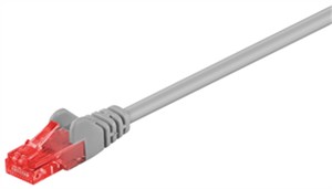 CAT 6 Patchkabel, U/UTP, grau CAT 6 Patchkabel, U/UTP, grau