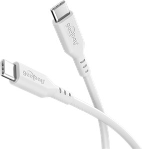 Cavo in silicone USB-C™, 1,5 m, bianco Cavo in silicone USB-C™, 1,5 m, bianco
