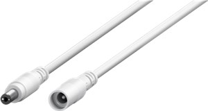 DC Extension Cable, 5 m, white DC Extension Cable, 5 m, white