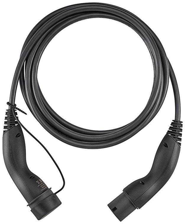 Type 2 Charging Cable, up to 22 kW, 10 m, black, Electronic accessories  wholesaler with top brands