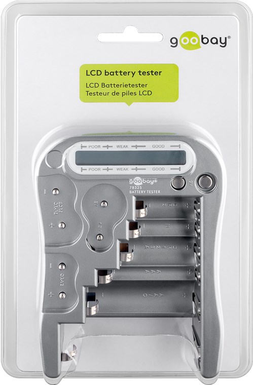 VARTA LCD Digital Battery Tester, Elektronik-Zubehör Großhändler mit  Top-Marken