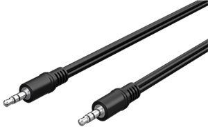 Câble de Connexion Audio AUX, 3,5 mm Stéréo, Câble plat