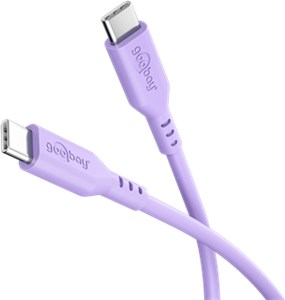 USB-C™-Silikonkabel, 1,5 m, lila USB-C™-Silikonkabel, 1,5 m, lila