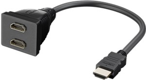 HDMI™ cable adapter