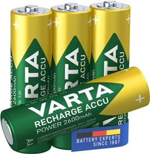 Batteria ricaricabile per cordless Ni-Mh AAA 2,4V 550mAh - 1 pz