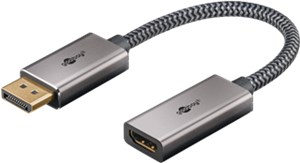 Câble Adaptateur DisplayPort™/HDMI™, 4K/60Hz