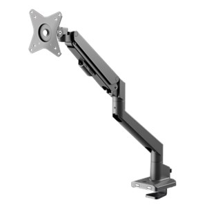 Single Monitor Mount with Gas Spring, black