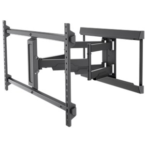 Support Mural pour TV Pro FULLMOTION (XL), noir