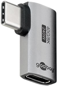 Adapter USB-C™ poziomy 90°, USB4™