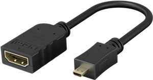 Micro HDMI™ / HDMI™-Adapter, 4K/60Hz