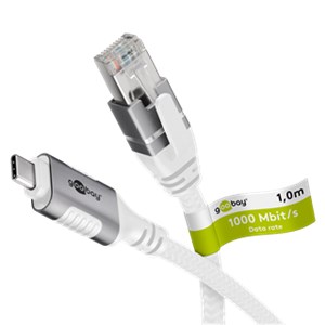 Ethernet-Kabel USB-C™ 3.1 auf RJ45, 1 m