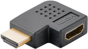 Adaptateur HDMI™ Coudé 90° Horizontal, 8K/60Hz