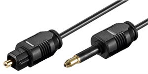 Clicktronic câble Toslink (1 mètre) - Câble audio numérique